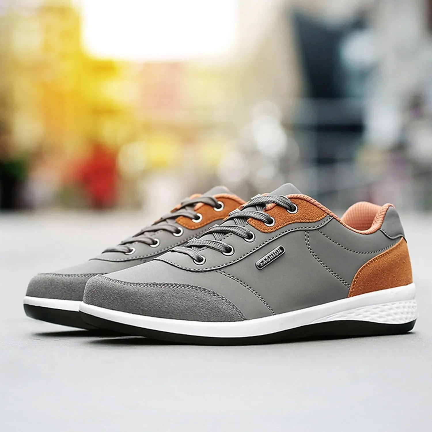 Men's Sneakers Mens Slip on Shoes Sneaker for Men Tennis Shoe for Men Breathable Mesh Sneaker