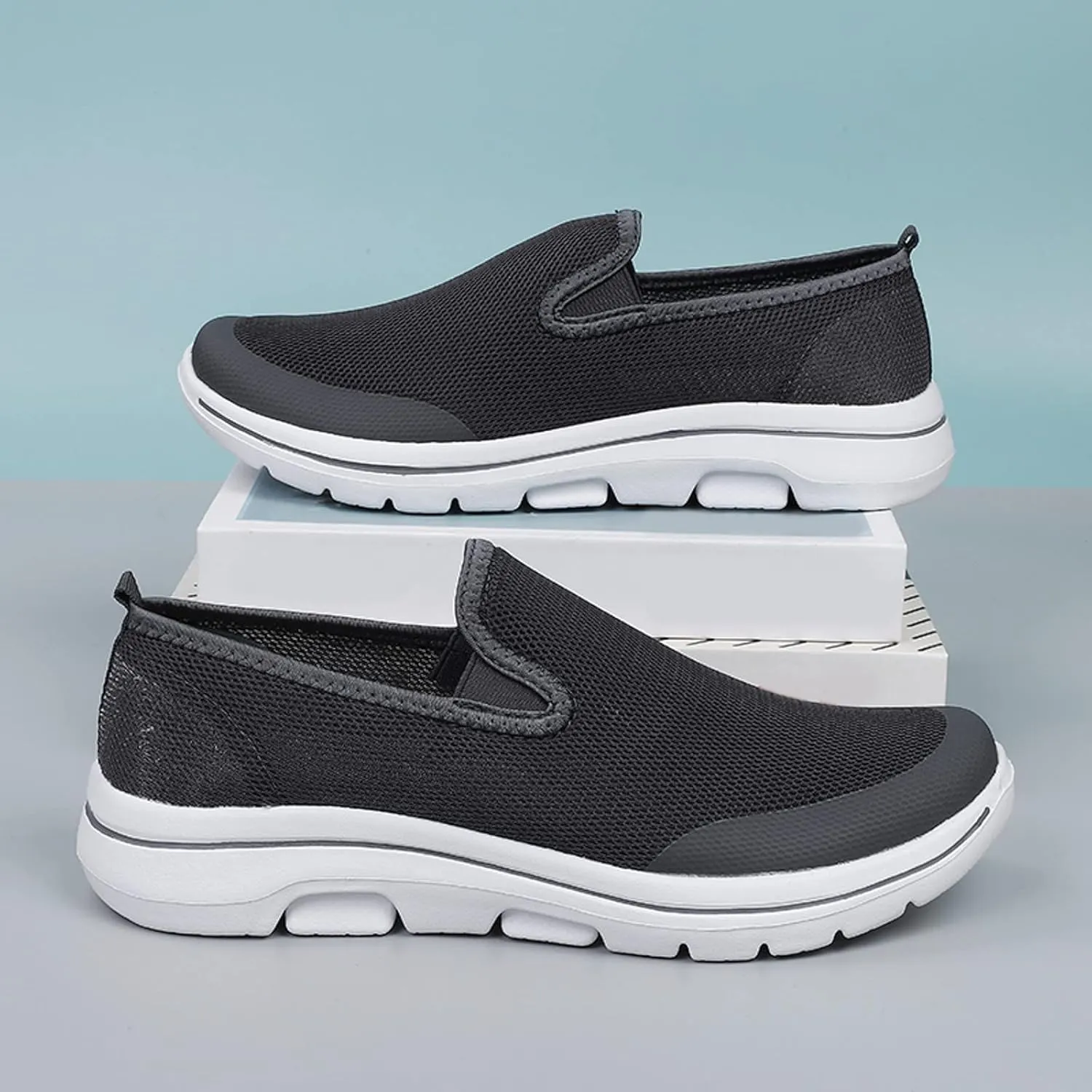 Men's Sneakers Mens Walking Shoes Shoe for Men Tennis Shoe for Men Breathable Athletic Gym Sneaker