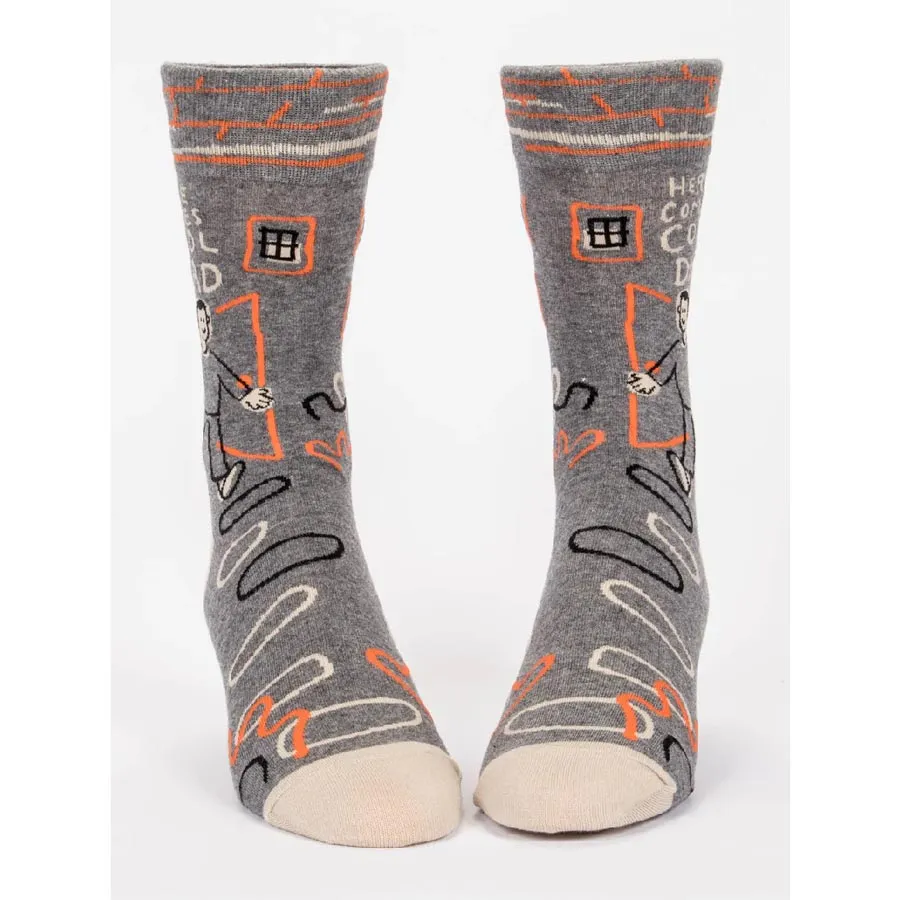 Men's Socks - Here Comes Cool Dad