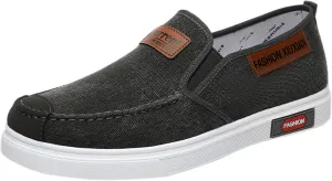 Men's Stretch Memory Foam Shoes Slip On Lightweight Breathable Fashion Sneaker Convenient Elderly Slip On Shoes