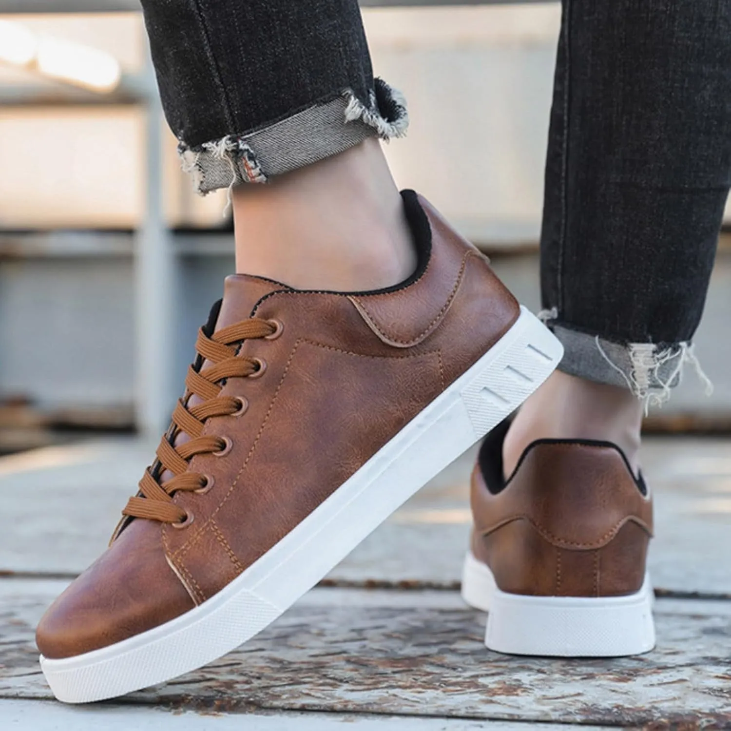 Mens Tennis Shoes Mens Slip on Shoes Sneaker for Men Shoe for Men Breathable Comfortable Sneaker