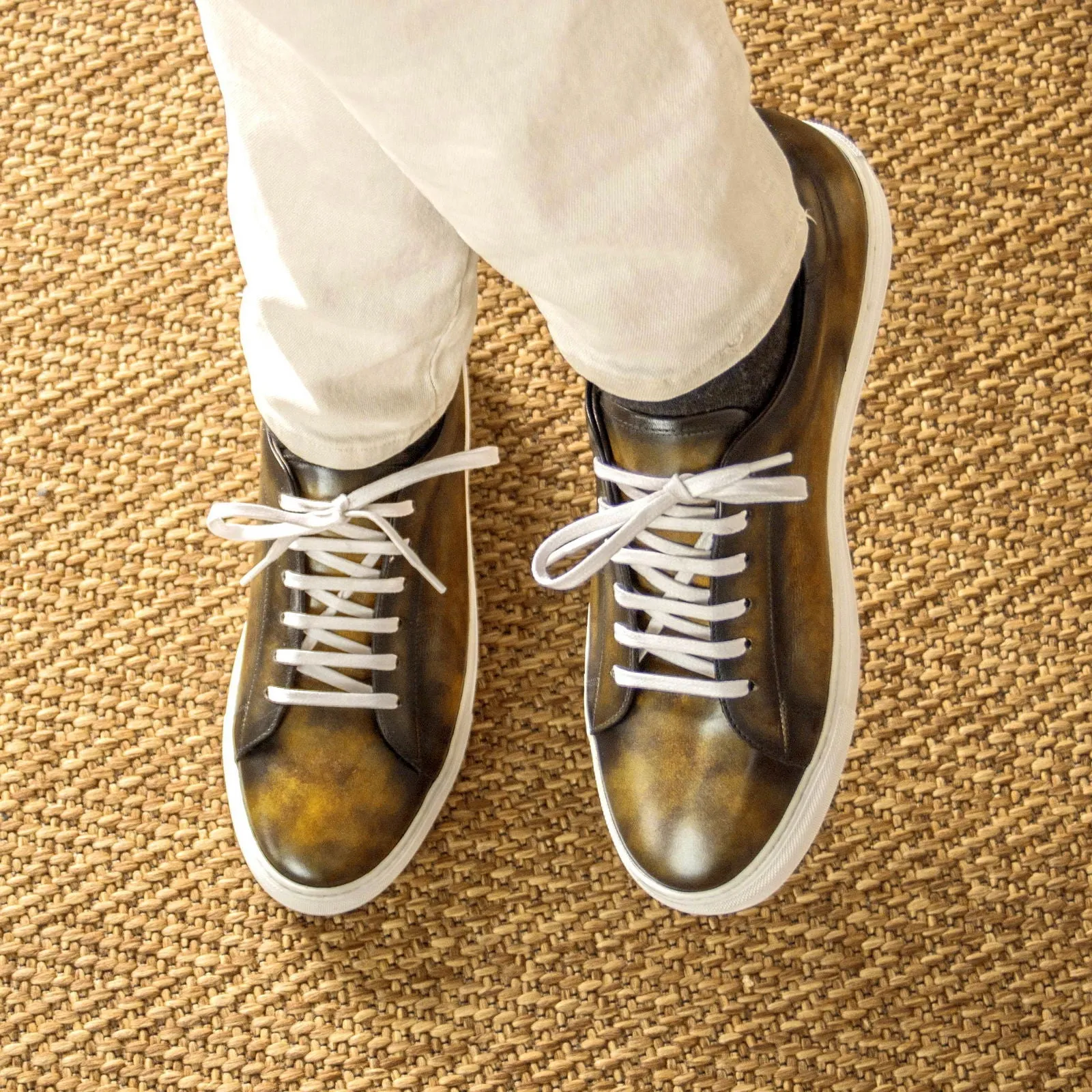 Men's Trainers Patina Green 5327