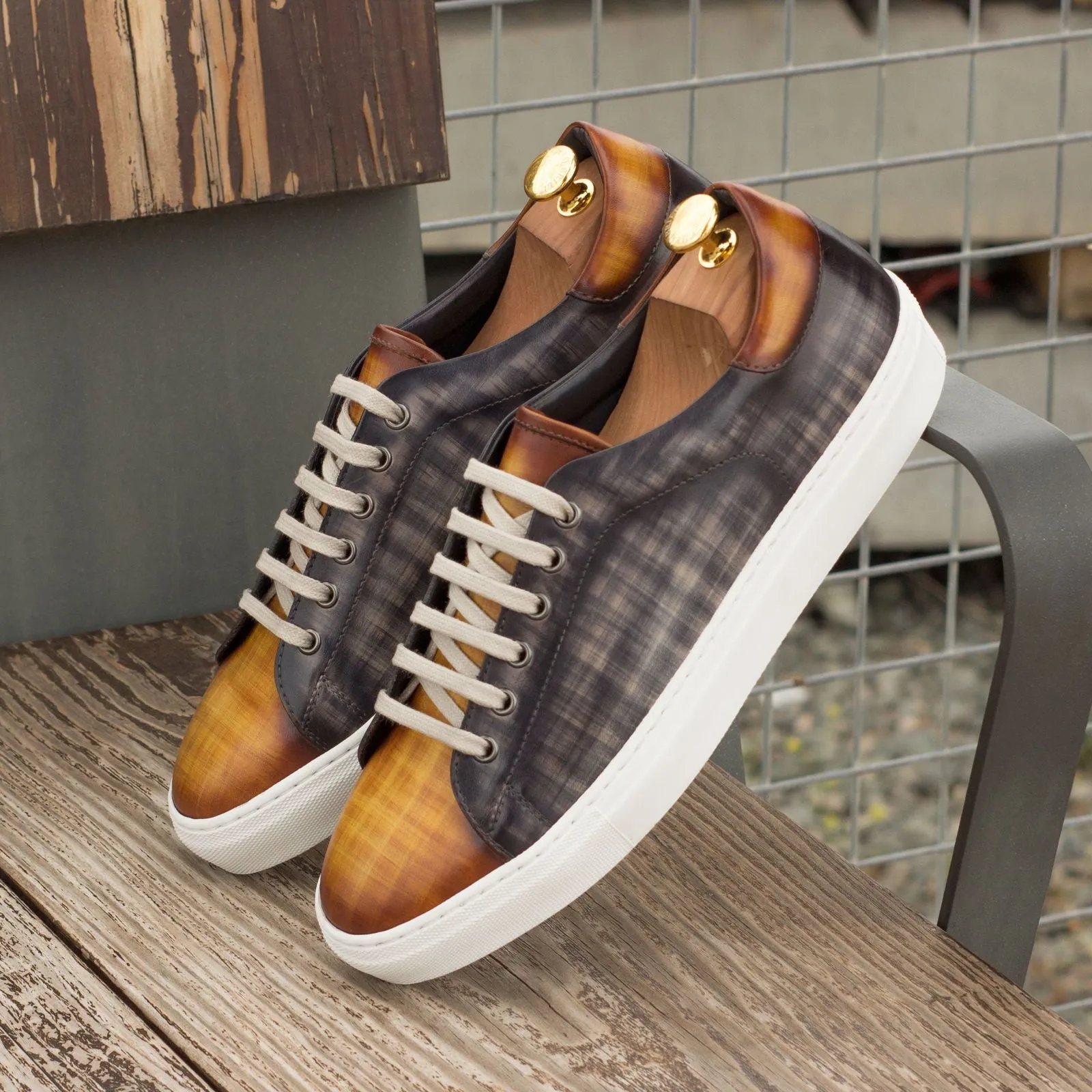 Men's Trainers Patina Wide Plus Size 3562