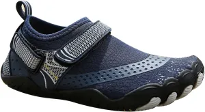 Mens Water Shoes Wide Width Non Slip Athletic Footwear Wide Toe Water Shoes Barefoot