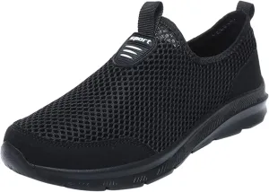 Men's Wide Minimalist Barefoot Sneakers Men's Sneakers Non Slip Shoes Wide Toe Box Trendy Casual Mens Loafers Womens Walking Sneakers with Arch Support