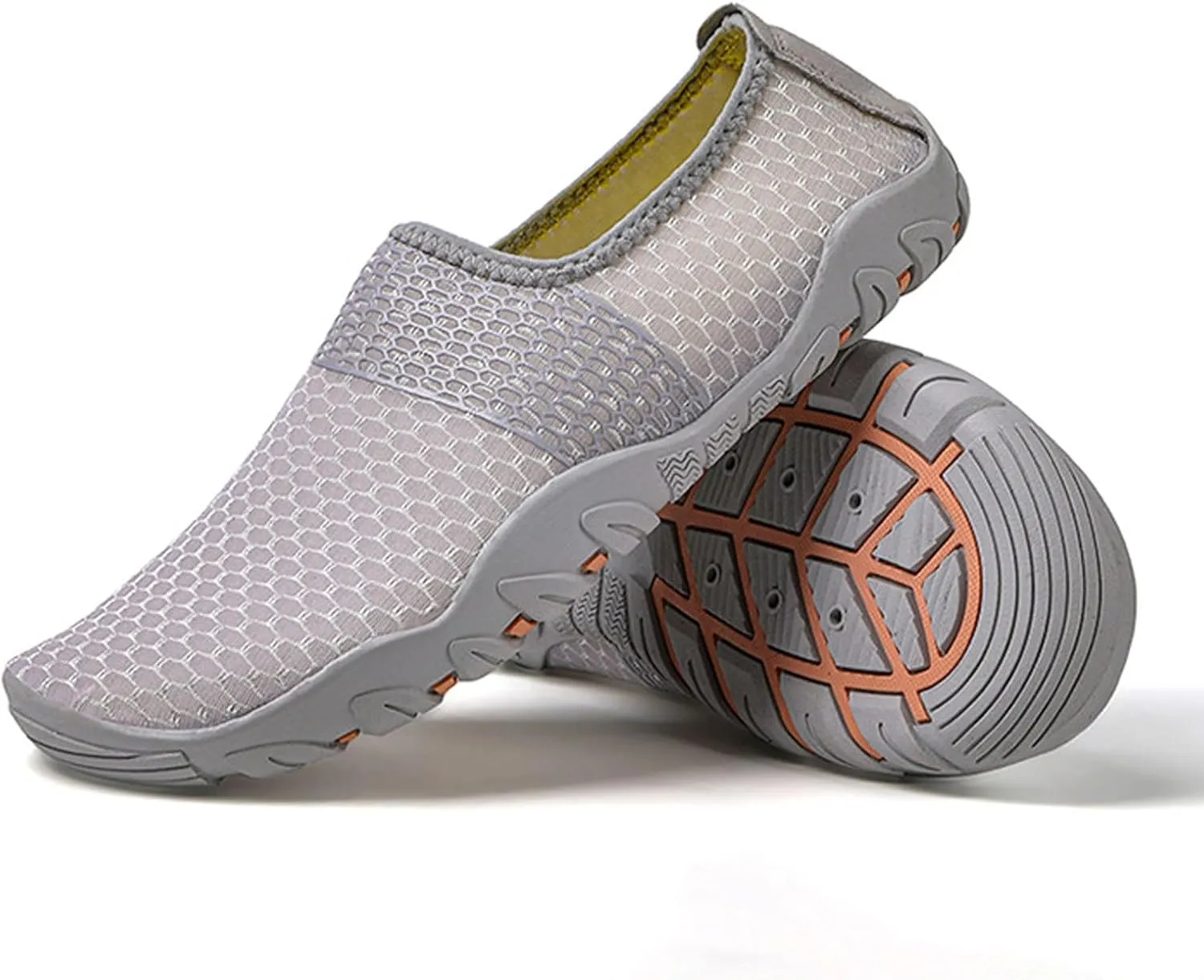 Mens Womens Water Shoes Barefoot Quick Dry Aqua Beach Swim Pool Shoes Lightweight Outdoor Sports Hiking Surf Yoga Exercise Footwear