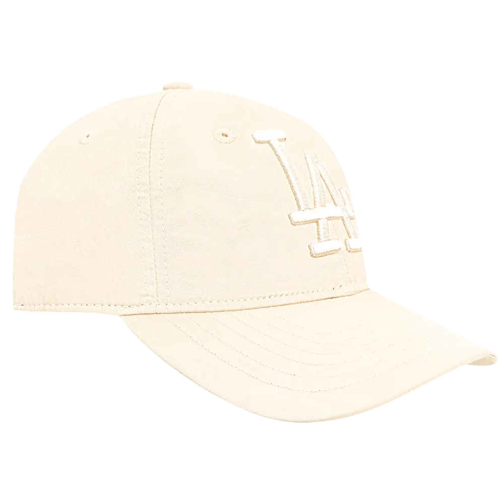 MLB LOS ANGELES DODGERS NEUTRAL MEN'S DAD HAT (EGGSHELL)