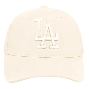 MLB LOS ANGELES DODGERS NEUTRAL MEN'S DAD HAT (EGGSHELL)