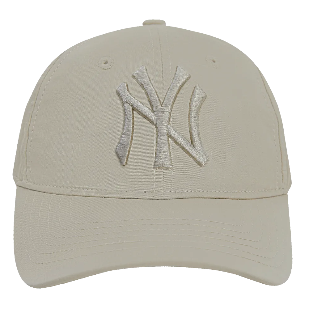 MLB NEW YORK YANKEES NEUTRAL MEN'S DAD HAT (TAUPE)