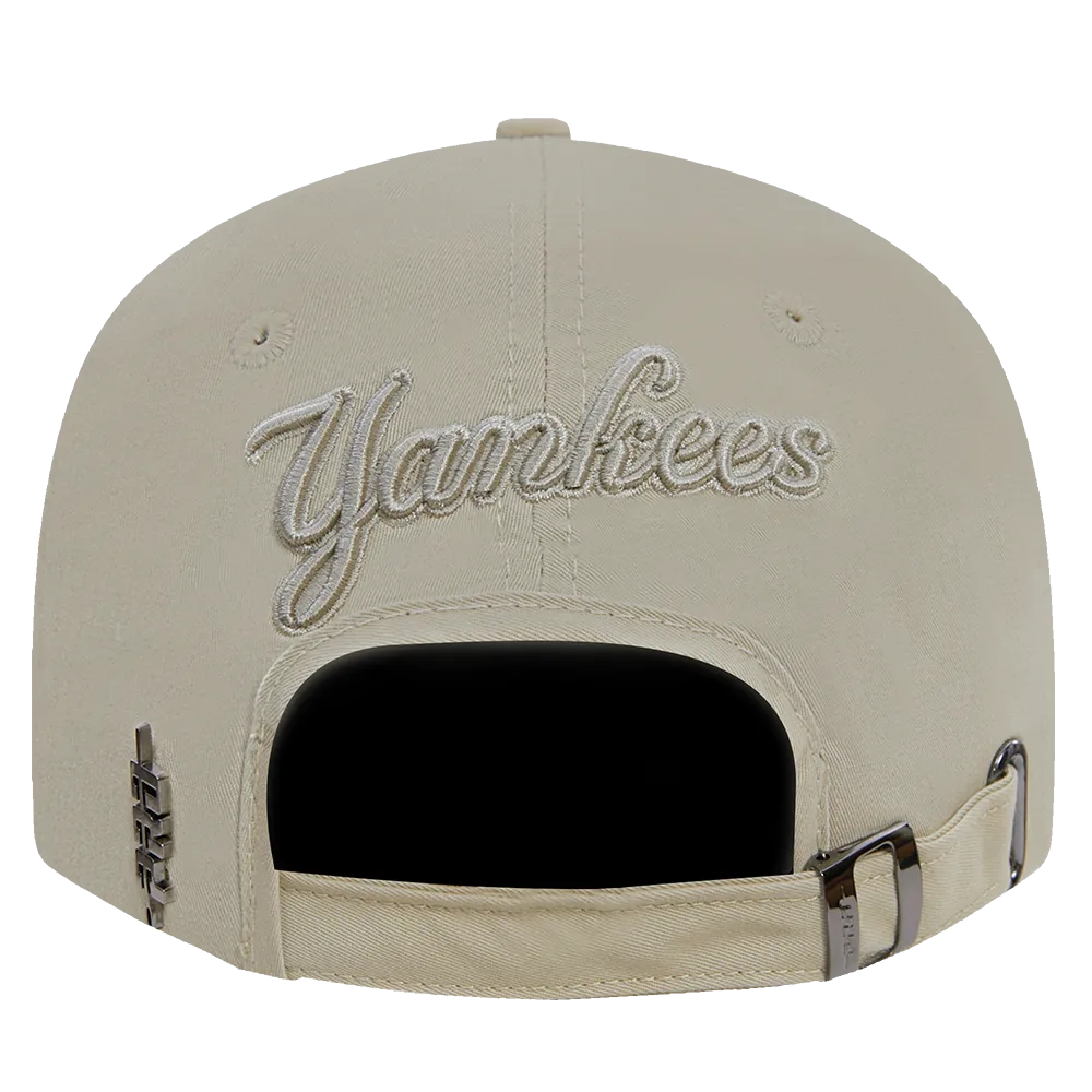 MLB NEW YORK YANKEES NEUTRAL MEN'S DAD HAT (TAUPE)
