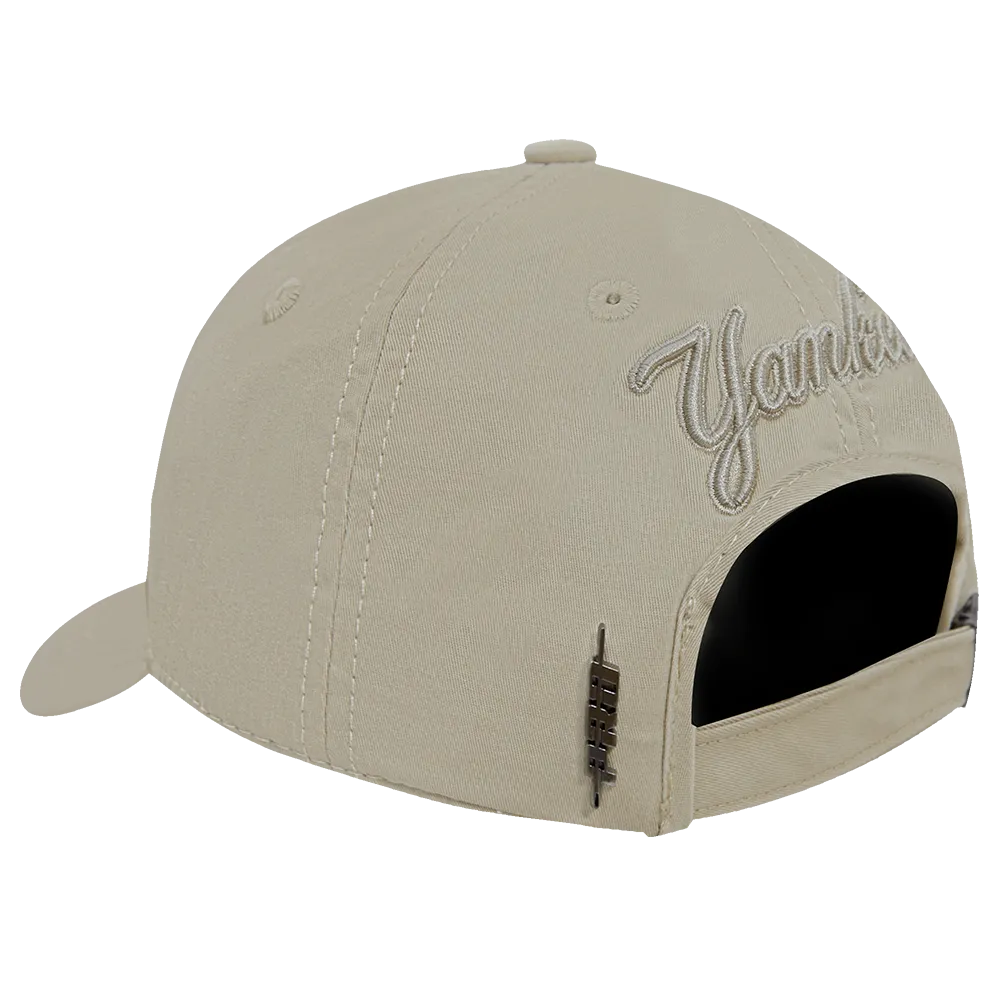 MLB NEW YORK YANKEES NEUTRAL MEN'S DAD HAT (TAUPE)