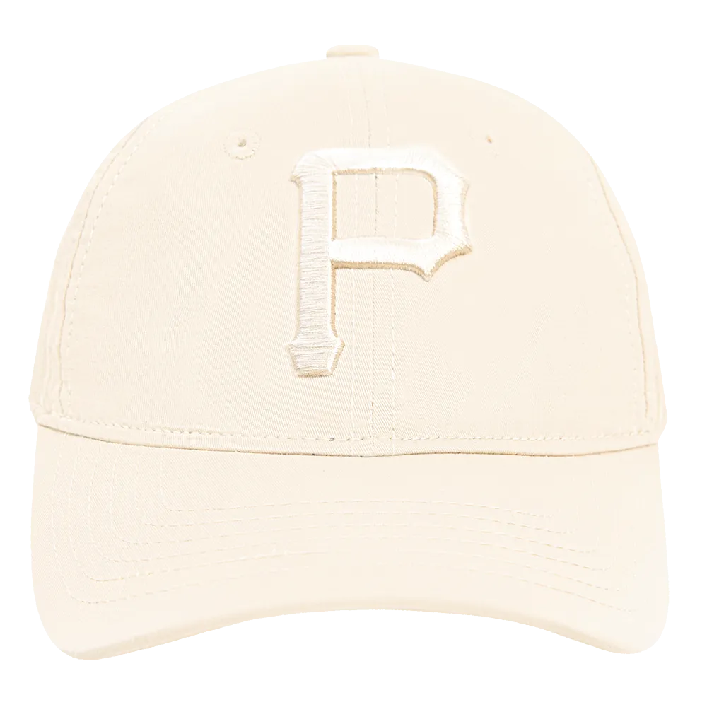 MLB PITTSBURGH PIRATES NEUTRAL MEN'S DAD HAT (EGGSHELL)