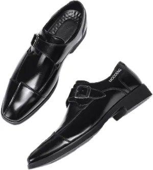 Moodeng Men's Shoes Oxfords Shoes for Men Leather Causal Oxfords