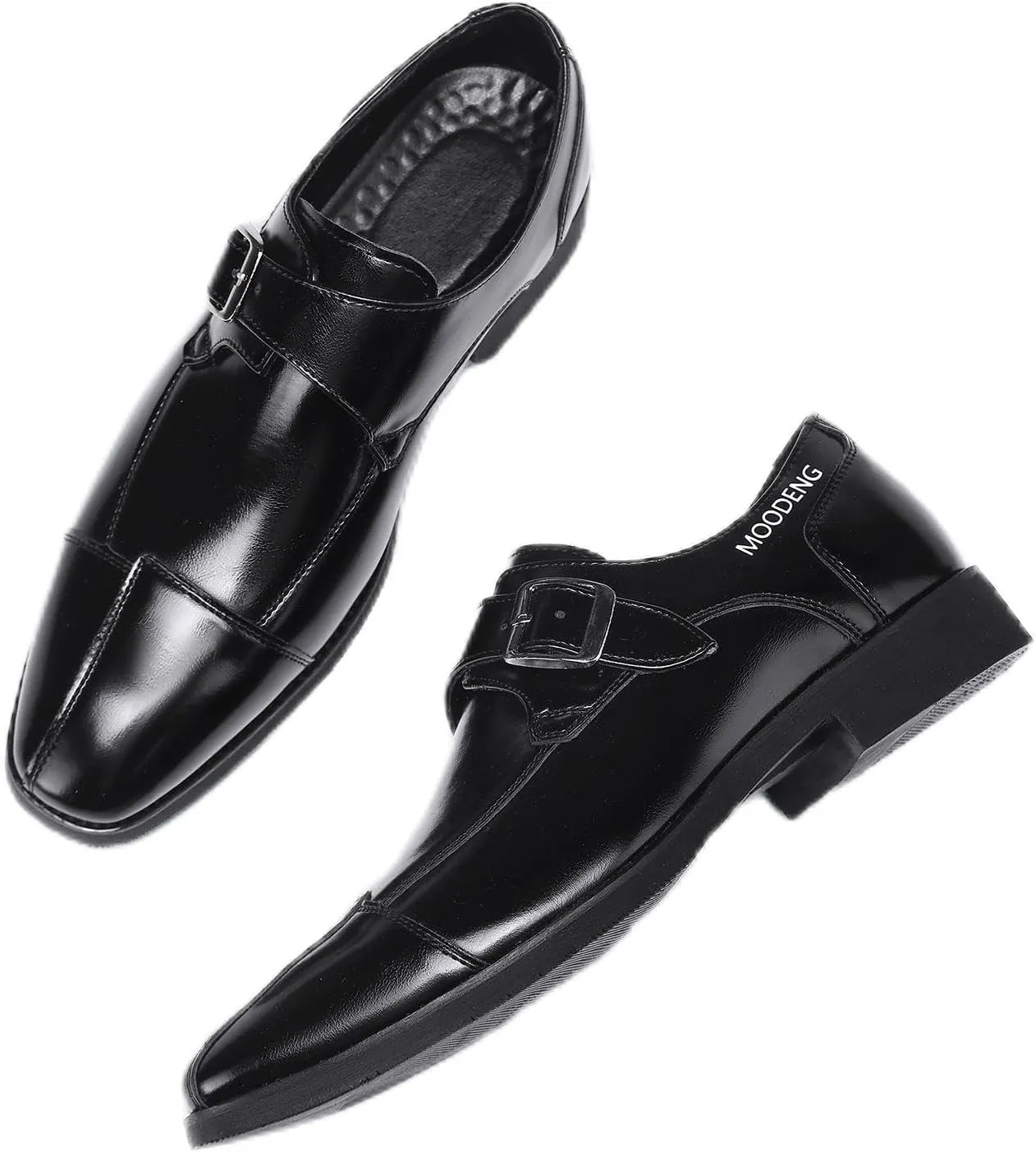 Moodeng Men's Shoes Oxfords Shoes for Men Leather Causal Oxfords