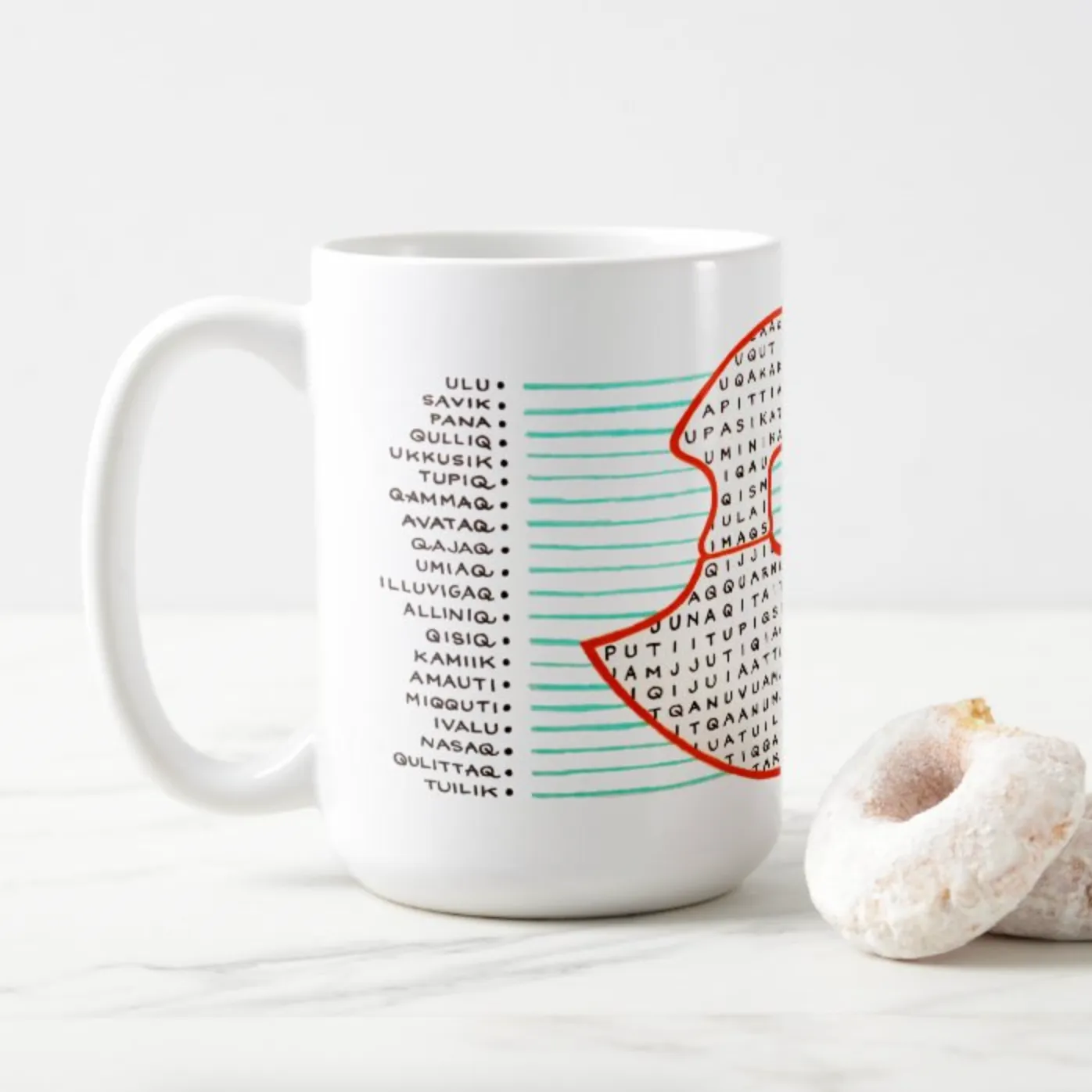 Mug - Inuktitut Word Search