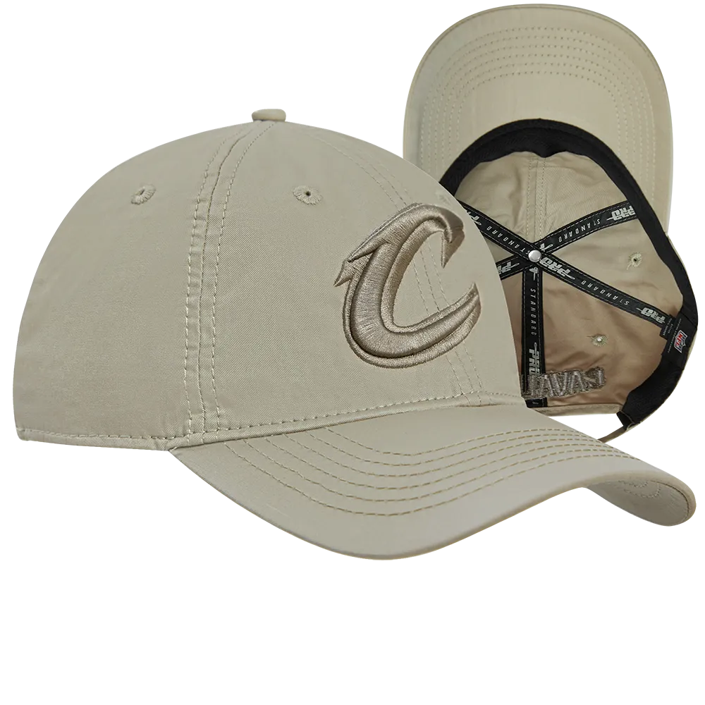 NBA CLEVELAND CAVALIERS NEUTRAL MEN'S DAD HAT (TAUPE)