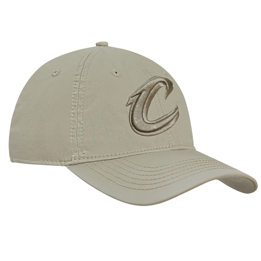 NBA CLEVELAND CAVALIERS NEUTRAL MEN'S DAD HAT (TAUPE)