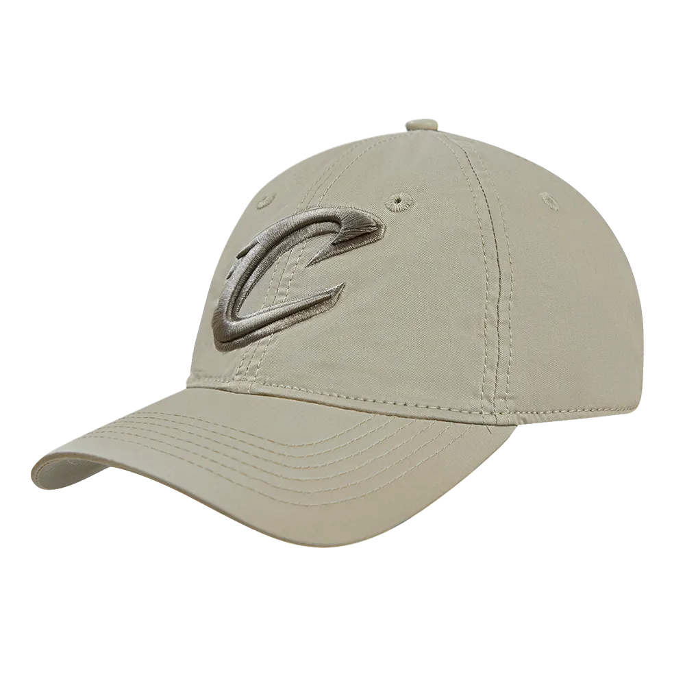 NBA CLEVELAND CAVALIERS NEUTRAL MEN'S DAD HAT (TAUPE)