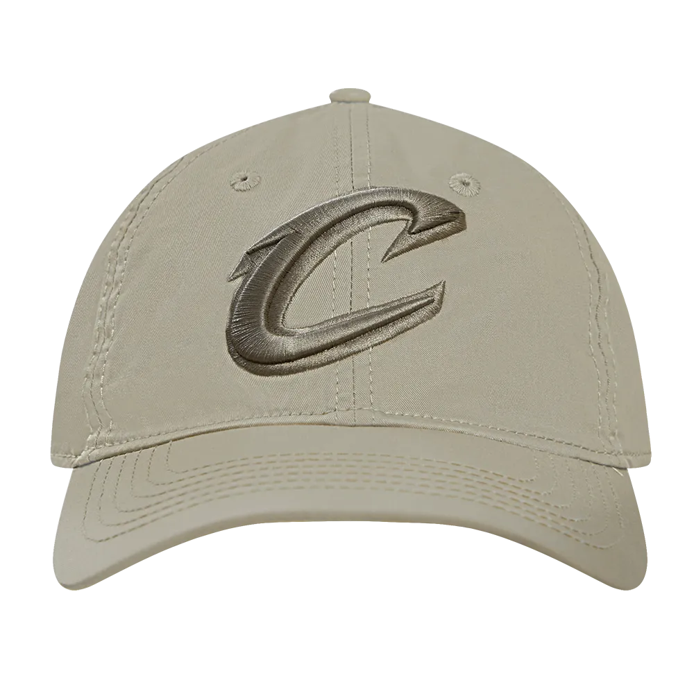 NBA CLEVELAND CAVALIERS NEUTRAL MEN'S DAD HAT (TAUPE)