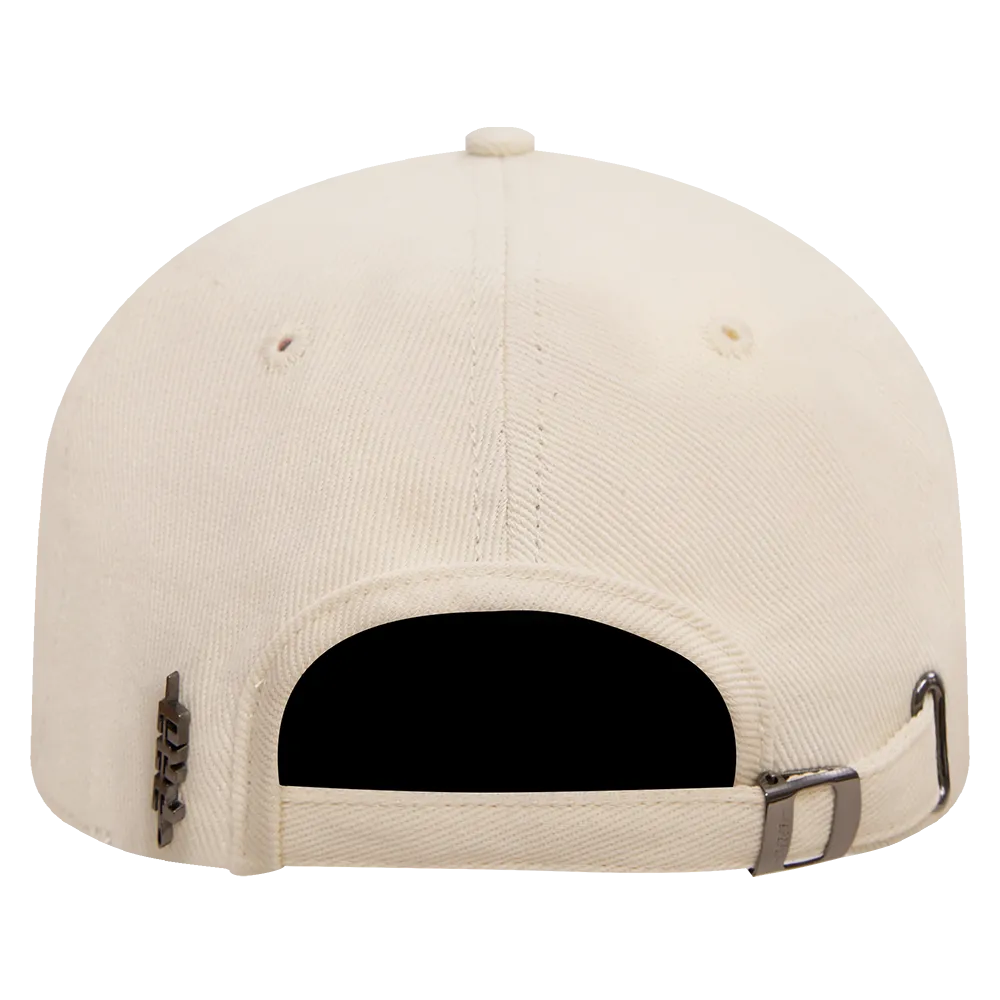 NBA MILWAUKEE BUCKS VARSITY BLUES WOMEN'S DENIM DAD HAT (LINEN)