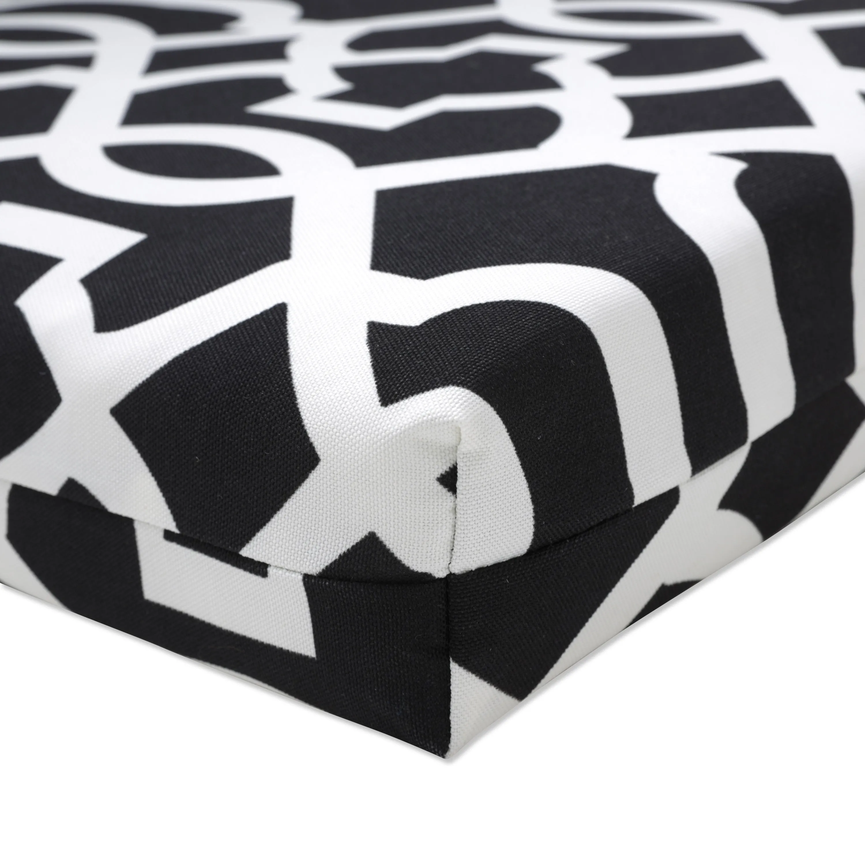 New Geo Black/White Chaise Lounge Cushion 80X23X3
