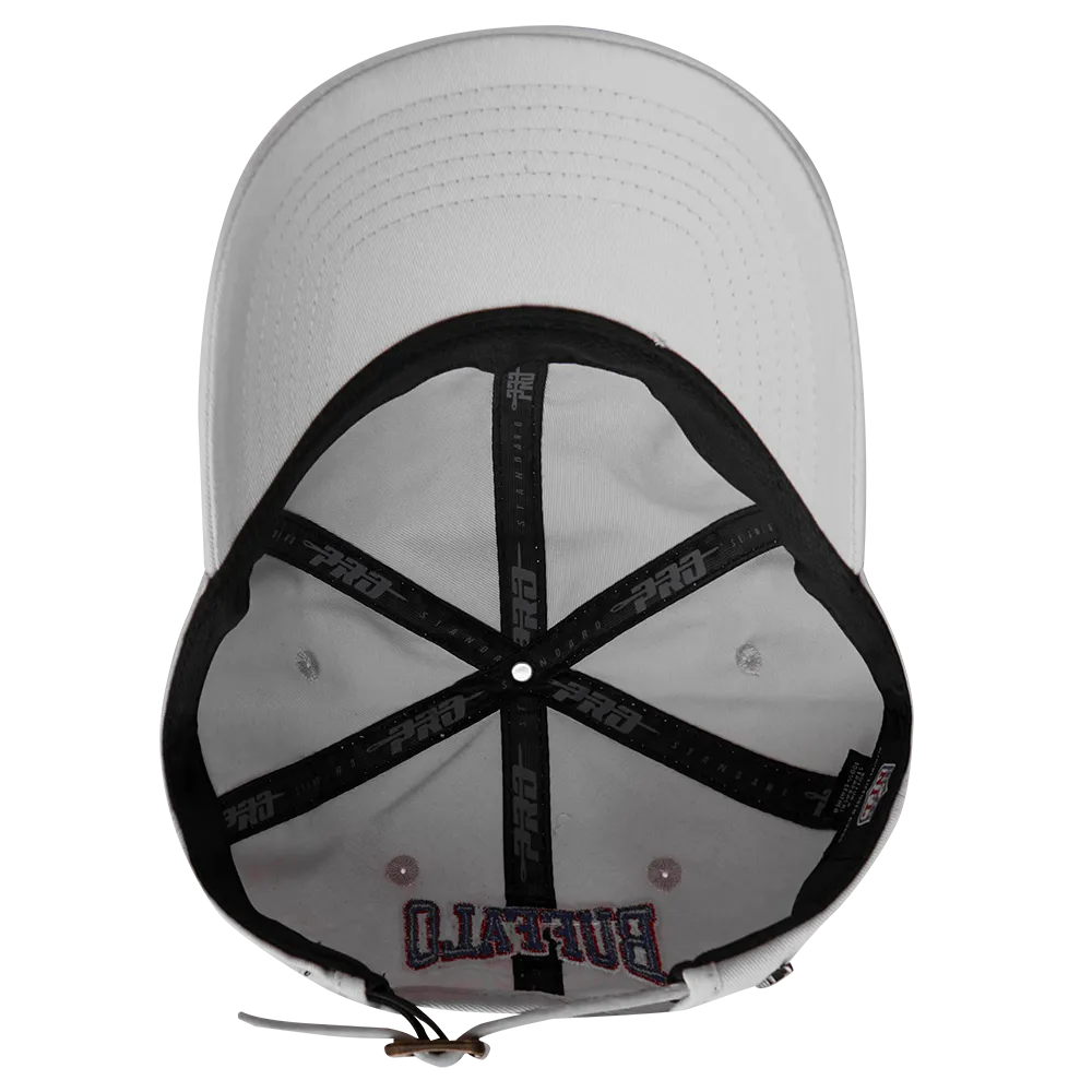 NFL BUFFALO BILLS CREST EMBLEM DAD HAT (GRAY)