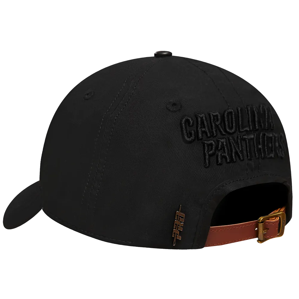 NFL CAROLINA PANTHERS NEUTRAL DAD HAT (BLACK)