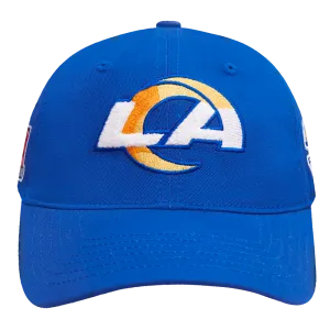 NFL LOS ANGELES RAMS MASHUP UNISEX DAD HAT (ROYAL BLUE)