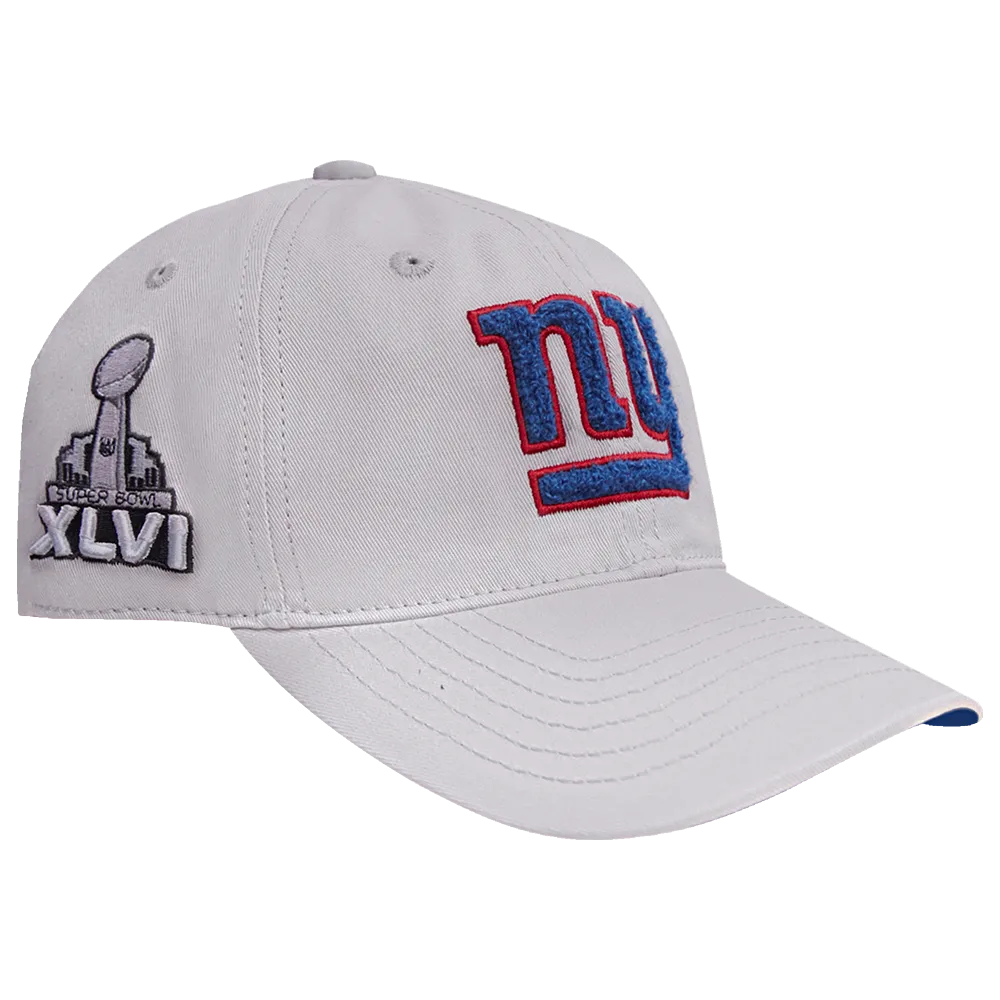 NFL NEW YORK GIANTS MASHUP UNISEX DAD HAT (HEATHER GREY)