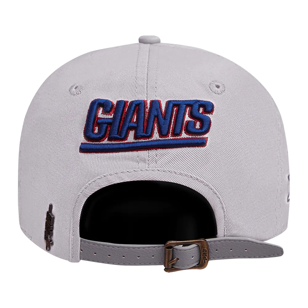 NFL NEW YORK GIANTS MASHUP UNISEX DAD HAT (HEATHER GREY)