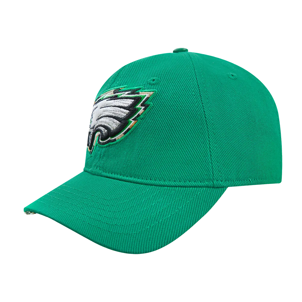 NFL PHILADELPHIA EAGLES ANIMAL PRINT DAD HAT (KELLY GREEN)