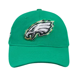 NFL PHILADELPHIA EAGLES ANIMAL PRINT DAD HAT (KELLY GREEN)