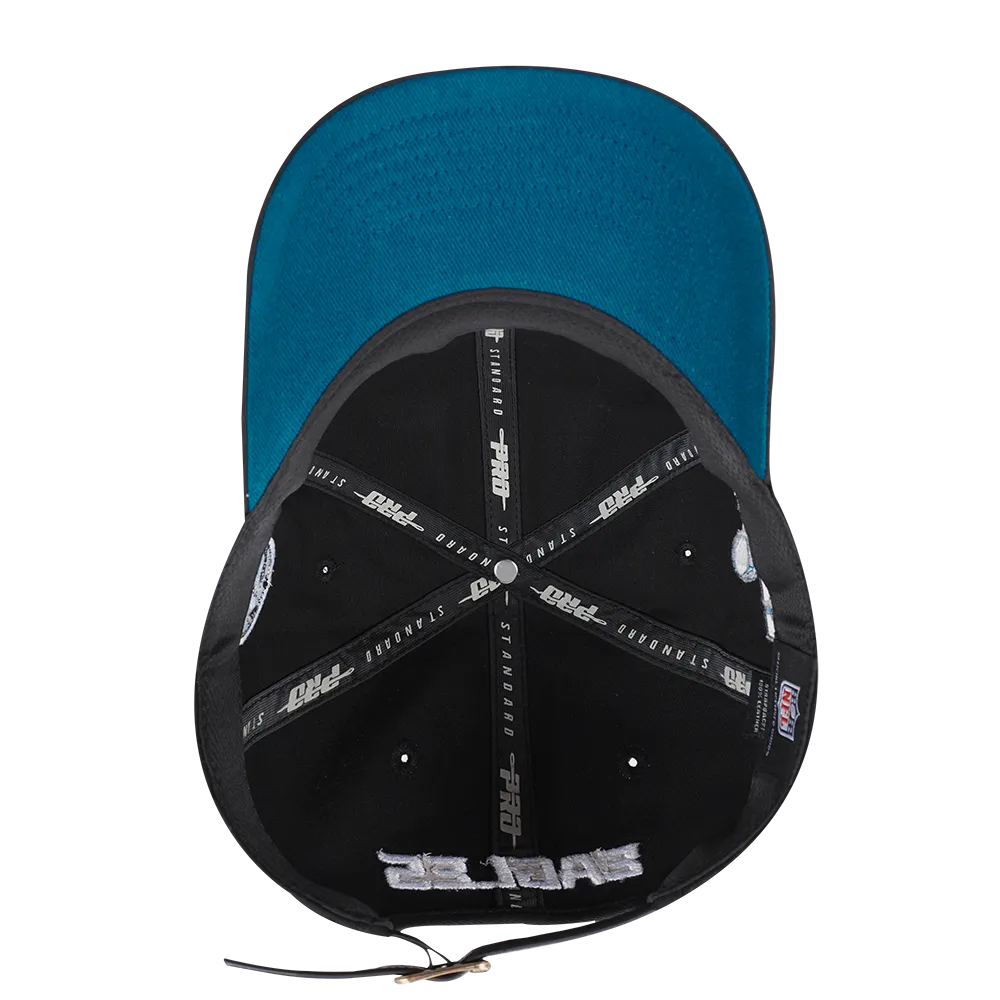 NFL PHILADELPHIA EAGLES OLD ENGLISH MEN'S DAD HAT (BLACK)
