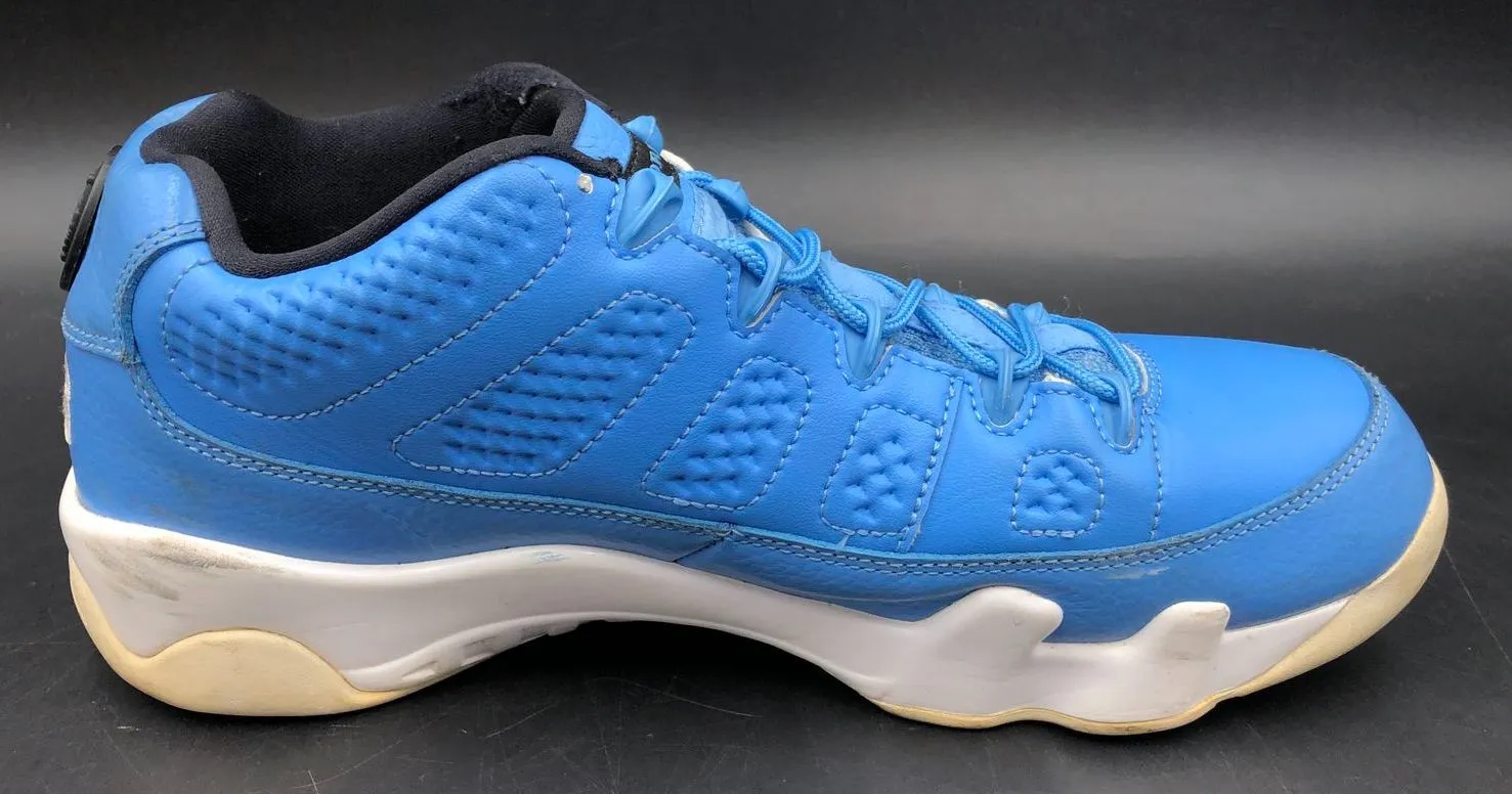 Nike Air Jordan 9 Retro Low 'Pantone' Men's Blue/White Sneakers - Sz 9.5 ( COA)