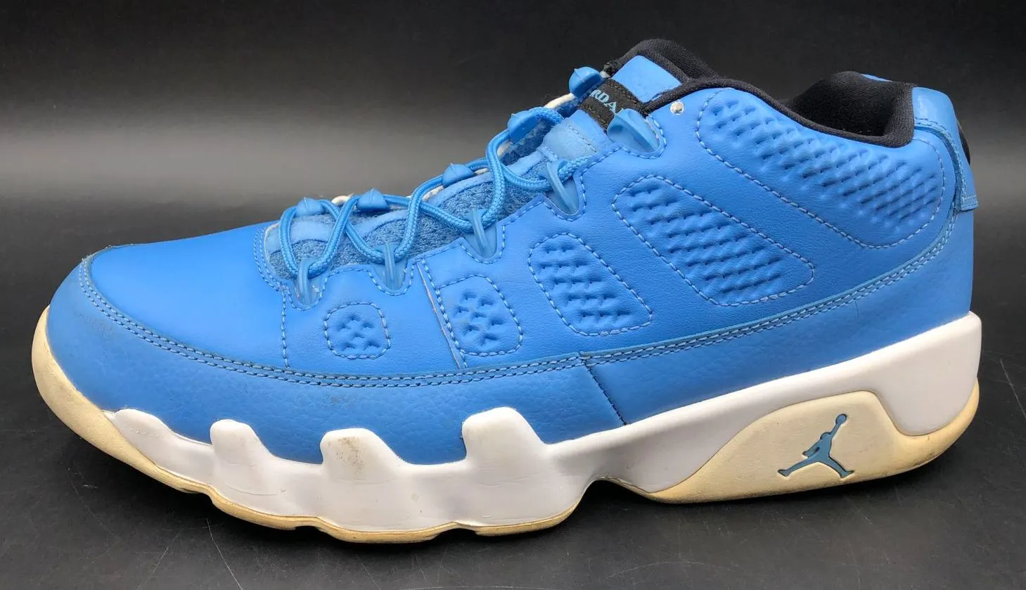 Nike Air Jordan 9 Retro Low 'Pantone' Men's Blue/White Sneakers - Sz 9.5 ( COA)