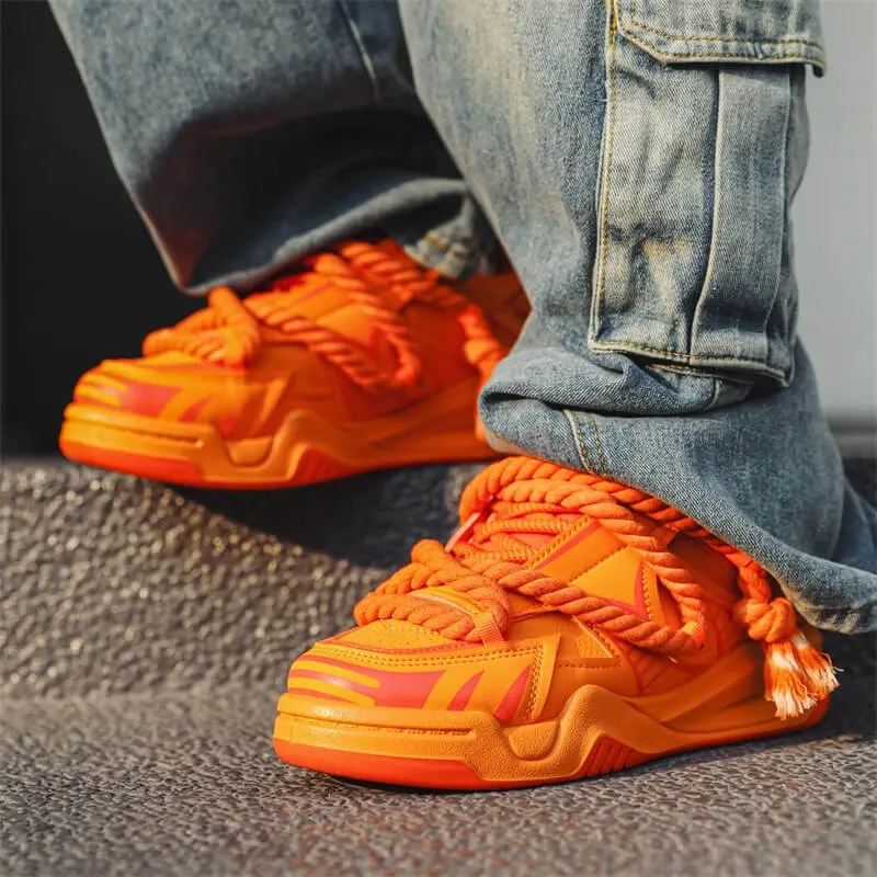 orange shoes sneaker Blaze Nebula Original