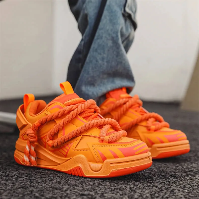 orange shoes sneaker Blaze Nebula Original