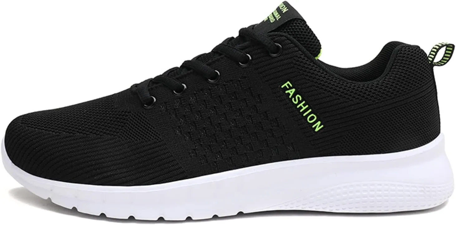 Outdoor Jogging Sneaker for Men Comfortable Breathable Stretch Canvas Slip On Sneaker Comfortable Stretch Shoes