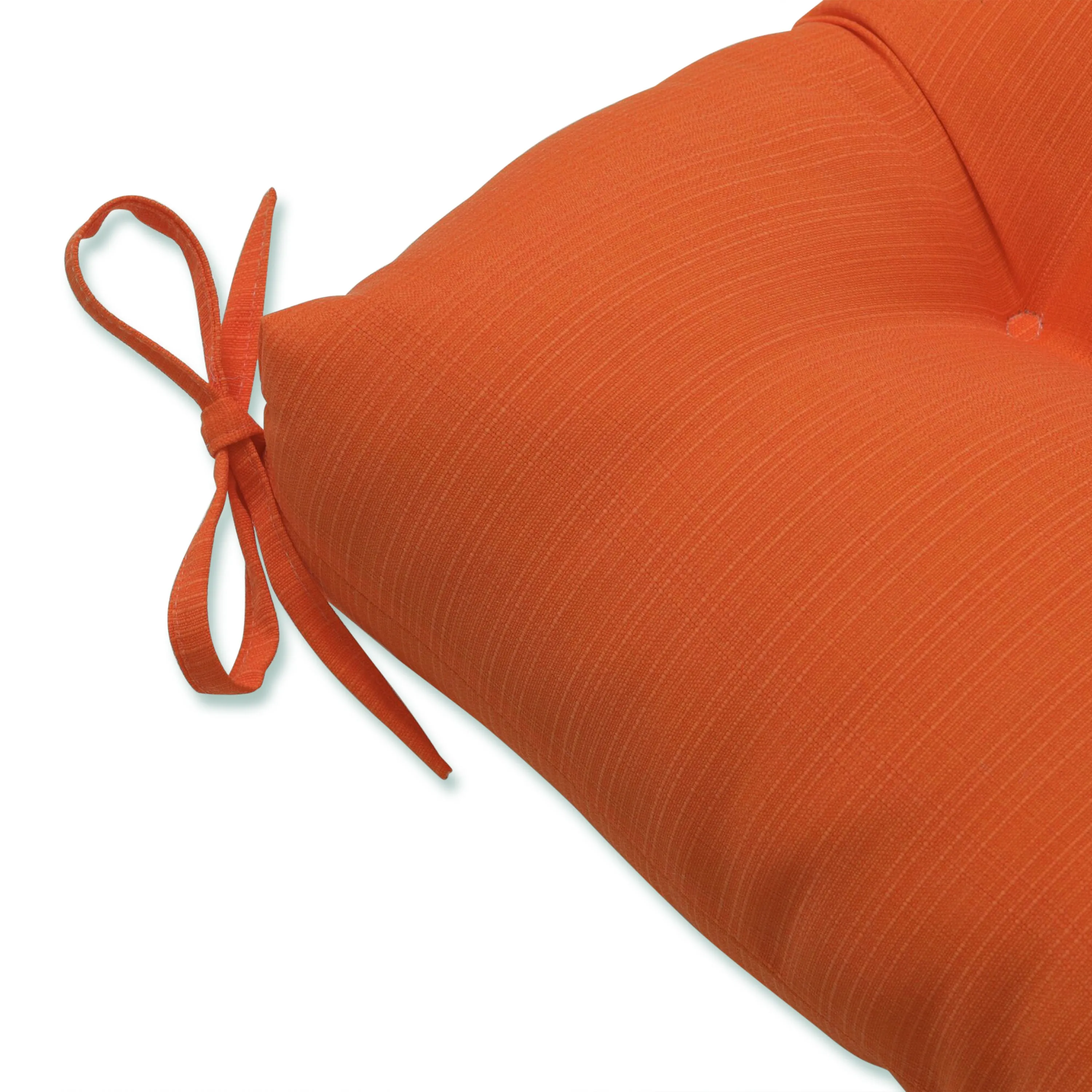Outdoor/Indoor Sundeck Orange 44" Blown Bench