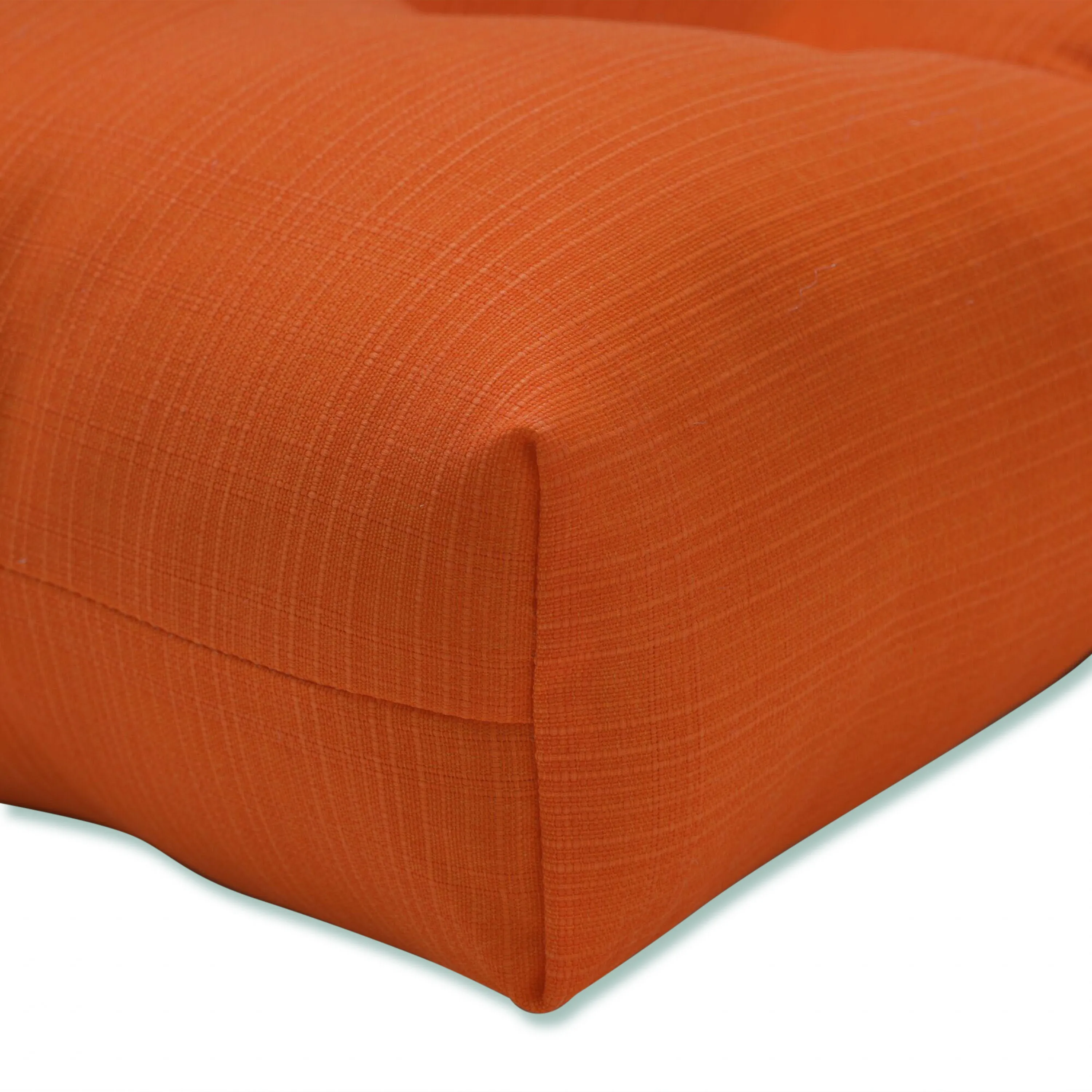 Outdoor/Indoor Sundeck Orange 44" Blown Bench