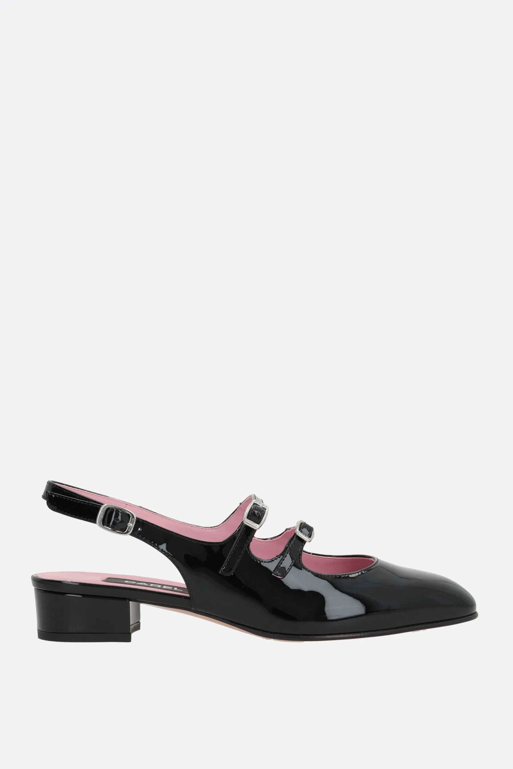 Peche Patent Slingbacks
