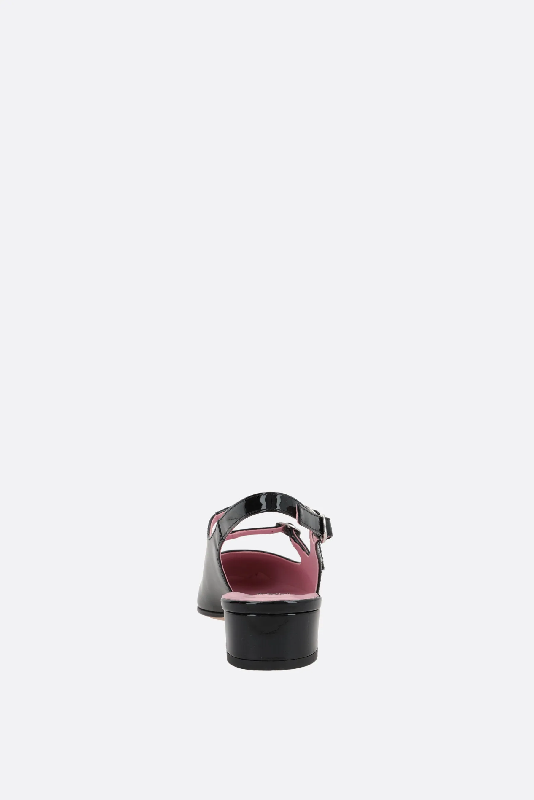 Peche Patent Slingbacks