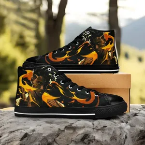 Phoenix Valorant Shoes High Top Sneakers for Kids and Adults