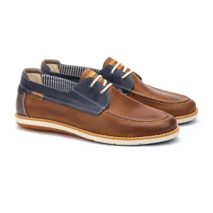 Pikolinos Men's Jucar M4E-1035BFC1 Leather Shoes Brandy Brown