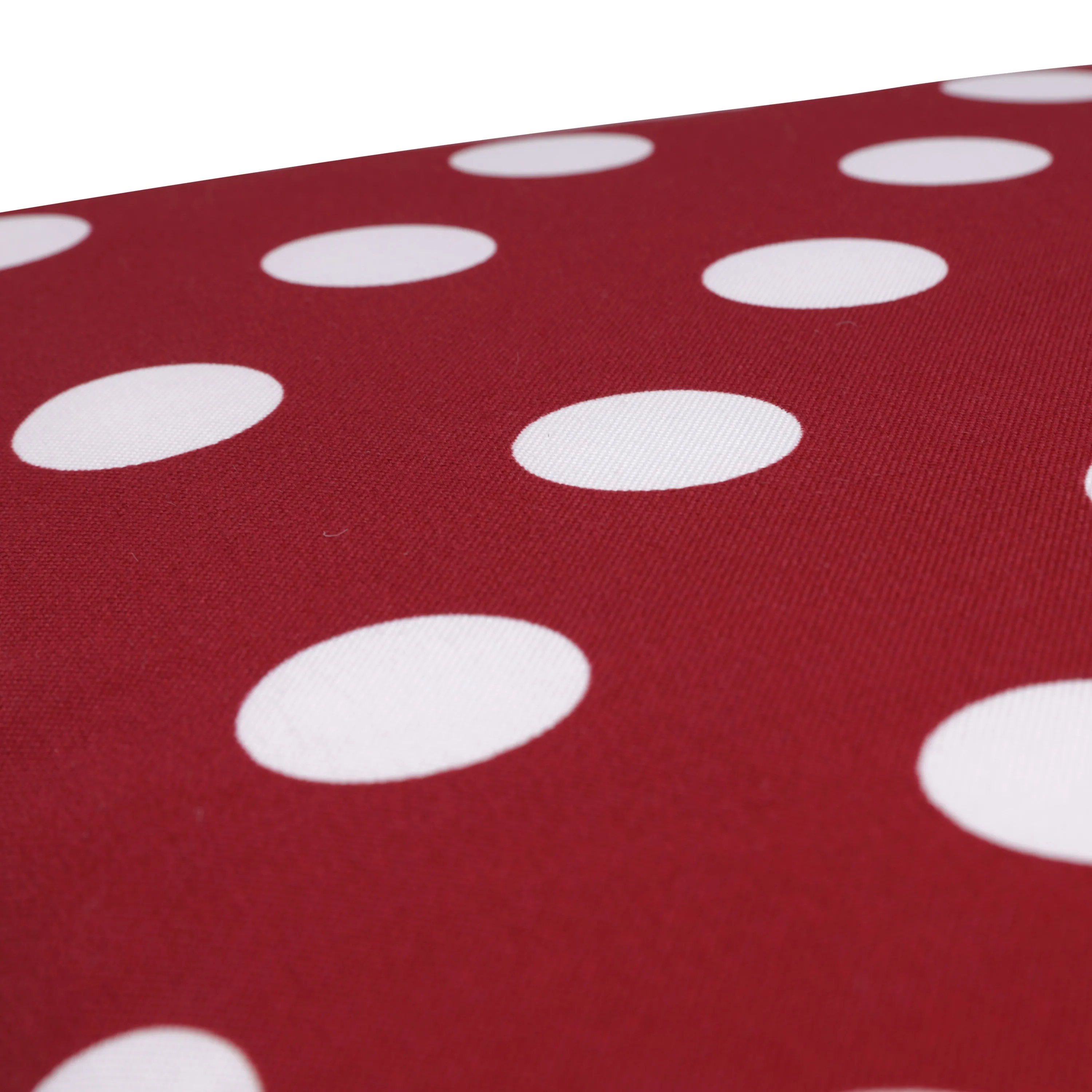 Polka Dot Red Oversized Rectangle Throw Pillow (Set Of 2)