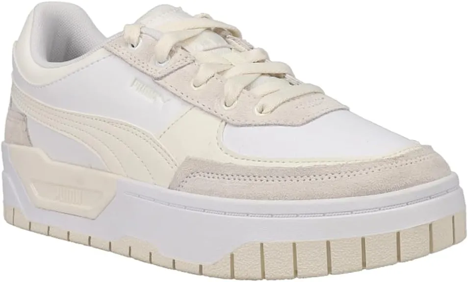PUMA Womens Cali Dream Tweak Platform Sneakers Shoes Casual - Off White, White