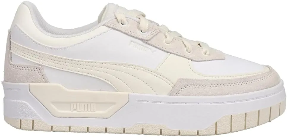 PUMA Womens Cali Dream Tweak Platform Sneakers Shoes Casual - Off White, White