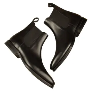 Regular Fit Leather Boots Shoes For Men