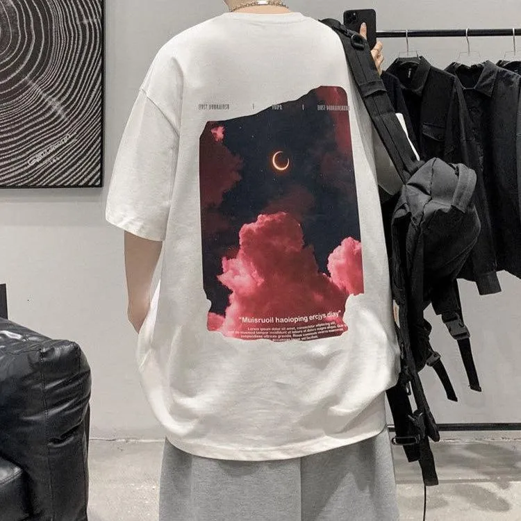 Riolio - Aesthetic Sky Tee - chill guy 90s fashion mens fashion