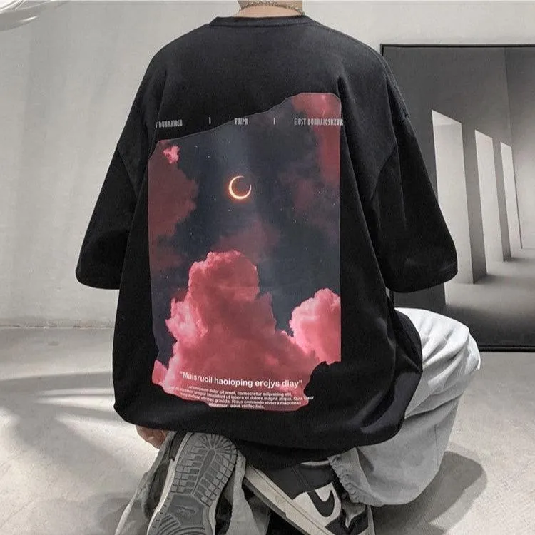 Riolio - Aesthetic Sky Tee - chill guy 90s fashion mens fashion